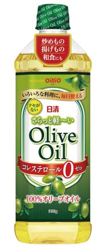日清オイリオ さらっと軽いオリーブオイル ９００ｇ ８個 カウネット