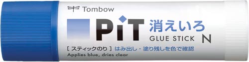 トンボ鉛筆 スティックのり消えいろピットＮ 約２２ｇ １箱（２０本入