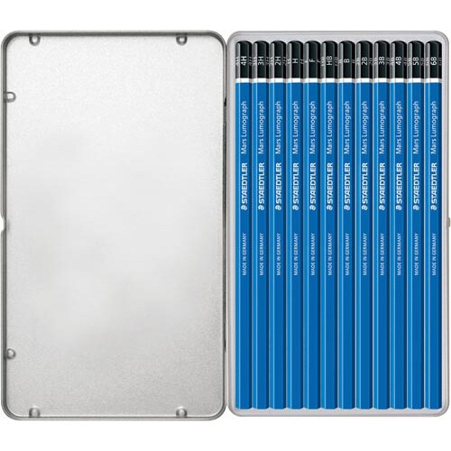ｓｔａｅｄｔｌｅｒ 製図用高級鉛筆 ルモグラフ １２硬度セット ２ カウネット