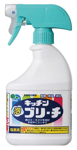 ミツエイ 泡キッチンブリーチ本体 ４００ｍｌ カウネット