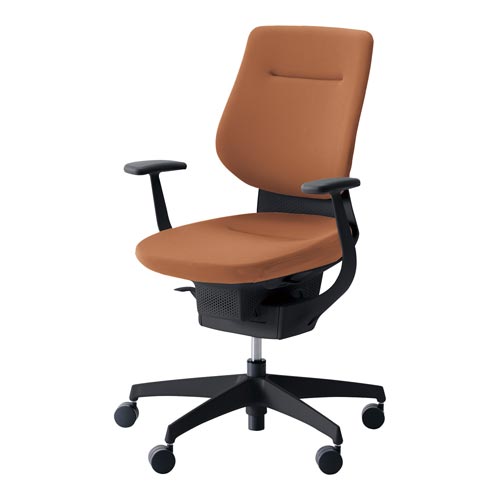 コクヨ イング クッションバーチカル 本体黒 橙 軟床用|カウネット