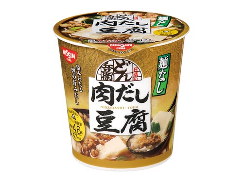 日清食品 日清麺なしどん兵衛 肉だし豆腐スープ 6食 カウネット 日清食品 日清麺なしどん兵衛 肉だし豆腐スープ 6食 カウネット