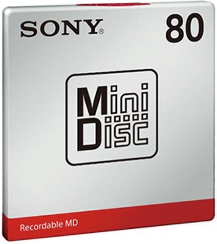 Sony MiniDisc MDW80T 10枚