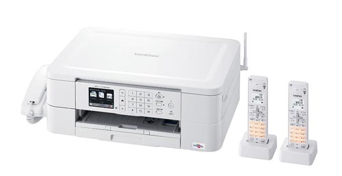 ブラザー インクfax複合機 子機2台 mfc j738dwn カウネット