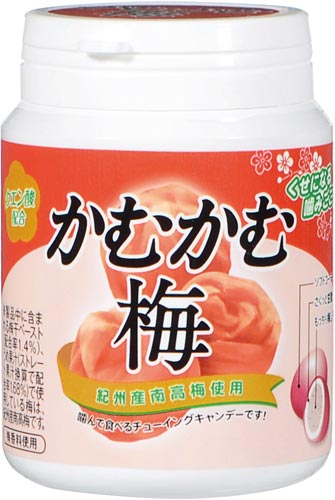 三菱食品 かむかむ梅ボトル１２０ｇ３個 ３業務用 カウネット