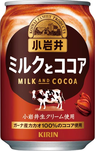キリンビバレッジ 小岩井 ミルクとココア 280g 24缶 カウネット キリンビバレッジ 小岩井 ミルクとココア 280g 24缶 カウネット