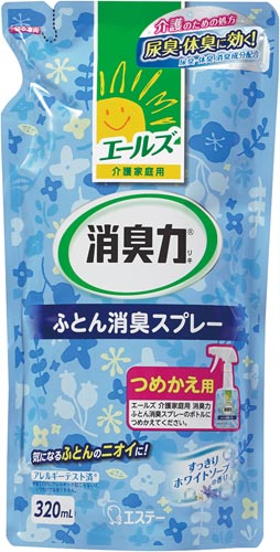 エステー エールズ消臭力ふとん消臭ＳＰ詰替用３２０ｍｌ×３ 【4636-4081】