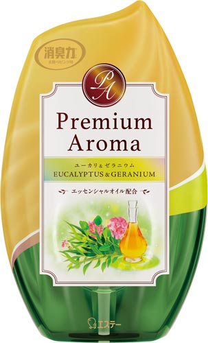 エステー お部屋の消臭力プレミアムアロマ ユーカリ ゼラニウム ４００ｍｌ カウネット