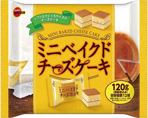 ブルボン ミニベイクドチーズケーキ１２０ｇ カウネット