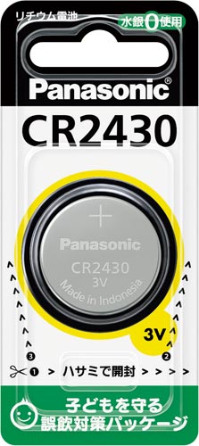 パナソニック ボタン電池 リチウムコイン ｃｒ２４３０ ｃｒ ２４３０ｐ カウネット