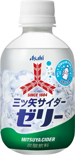 アサヒ飲料 三ツ矢サイダー ゼリー 280g 24本 カウネット アサヒ飲料 三ツ矢サイダー ゼリー 280g 24本 カウネット