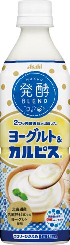 アサヒ飲料 発酵ブレンド ヨーグルト カルピス５００ｍｌ２４本 カウネット