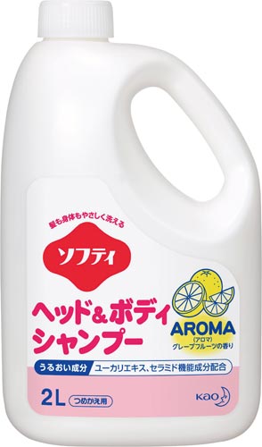 花王 ソフティ ヘッド ボディｓｐ アロマ ２ｌ カウネット