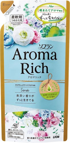 ライオン ソフランアロマリッチサラつめかえ用４００ｍｌ カウネット