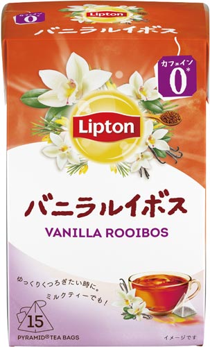 キーコーヒー リプトン バニラルイボスティーバッグ １５袋 カウネット