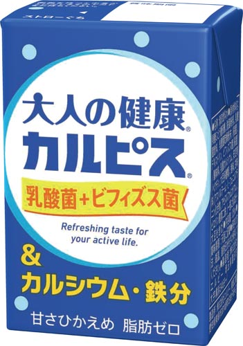 エルビー 大人の健康カルピス カルシウム 鉄分 ２４本 カウネット