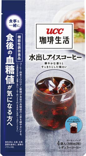 ｕｃｃ 珈琲生活コーヒーバッグ水出しアイスコーヒー４袋 カウネット