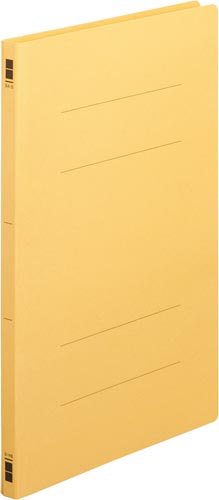 カウネット フラットファイル樹脂とじ具 B4縦 黄 10冊 カウネット フラットファイル樹脂とじ具 B4縦 黄 10冊