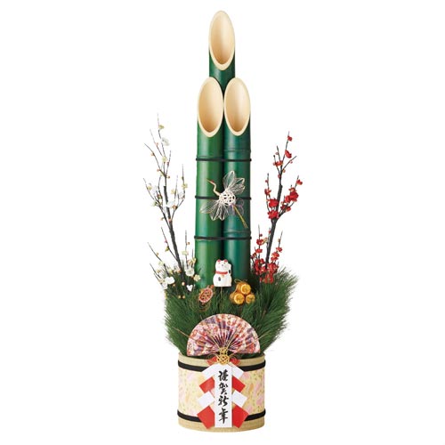 店研創意 ストア エキスプレス 彩生竹門松 ｈ１５０ｃｍ カウネット