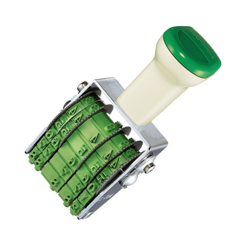 回転印 欧文日付 飛日付