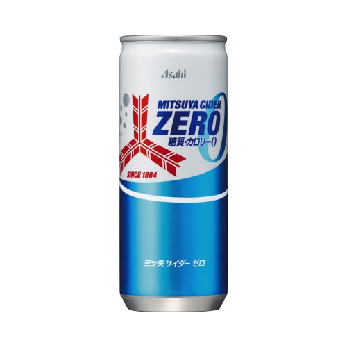アサヒ飲料 三ツ矢サイダーZERO 缶250ml×20 328707