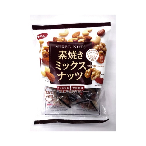 でん六 小袋素焼きミックスナッツ 165g 16個の通販