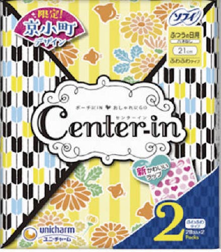 ユニチャーム センターイン ふわふわタイプ ふつうの日 羽なし カウネット