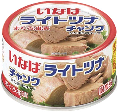 いなば食品 ライトツナチャンク油漬国産　１６５ｇ　２４個 【4296-6975】