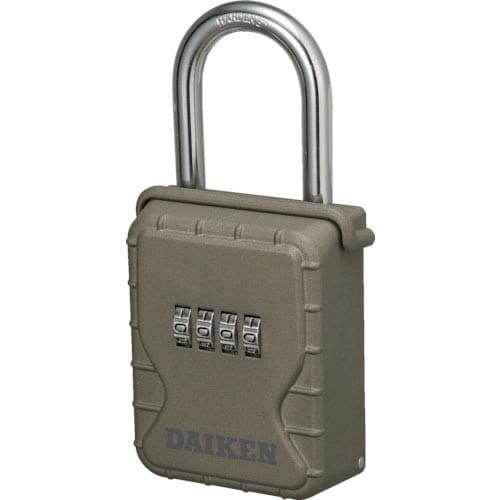 ダイケン ボックス付南京錠 キー保管ボックス DK-N500 DKN500