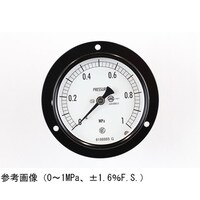 普通形圧力計(Φ75) 埋込形D枠(取付穴) 50MPa AC15−233 1個
