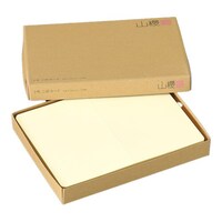 山櫻 二折カード 2号 Yカラー クリーム 0.245mm厚 100枚