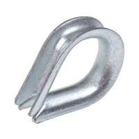 シンブル (はめ輪) スチール 5mm 1袋(10個入) 192−991 192−991 1袋