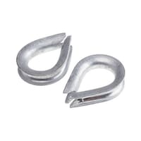 シンブル (はめ輪) スチール 8mm 1袋(10個入) 247−9105 247−9105 1袋