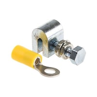 アースクランプ 金属,プラスチック 2.5 → 6mm2 1袋(10個入) 426−3126 426−3126 1袋