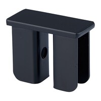 フォールディングスリット什器用連結金具 黒 2個入 61−778−5−2 61−778−5−2 1セット