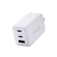 充電器 Type−C 高速充電 PD 67W / PPS対応 3ポート (C×2/A×1) ホワイト