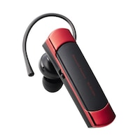 ヘッドセット Bluetooth 5.2 片耳 ワイヤレス 最大8時間連続通話 レッド