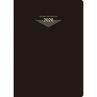 【2026年版】ウィークメモ付きダイアリー A5 1頁2日 月曜始まり