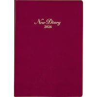 【2026年版】ニューダイアリー A5 1頁2日 日曜始まり