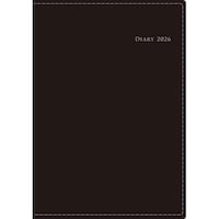 【2026年版】デスクダイアリーカジュアル B5 片側1週間+ノート 月曜始まり