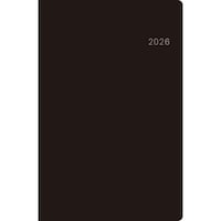 【2026年版】ビジネス手帳 小型版5 手帳判 片側1週間+ノート 月曜始まり