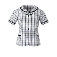 オーバーブラウス FB71184−7 ブルー19号