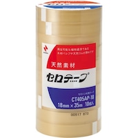 ニチバン セロテープ業務用CT405AP−18mmX35m(10巻入) バイオマスマーク認定製品