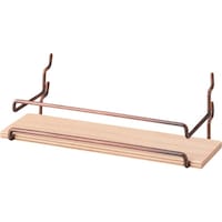 KING JIM PEGGY ミニシェルフ 茶