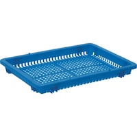 SANKO pla 559555 ワイドバスケット ハーフ B ブルー