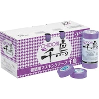 カモ井 マスキングテープ建築塗装用 千鳥 12ミリ×18m(10巻入り)