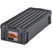 IRIS 299249 バックルコンテナ チャコールグレー