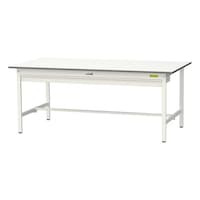 【軽量作業台150シリーズ】ワイド引き出し付き固定式