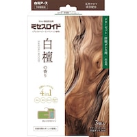 ミセスロイド クローゼット 洋ダンス 3個 白檀の香り サンダルウッド 芳香 防虫 消臭 防カビ 黄ばみ防止 ダニよけ