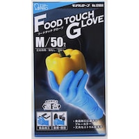 モデルローブNo.1200R ニトリル手袋フードタッチ M